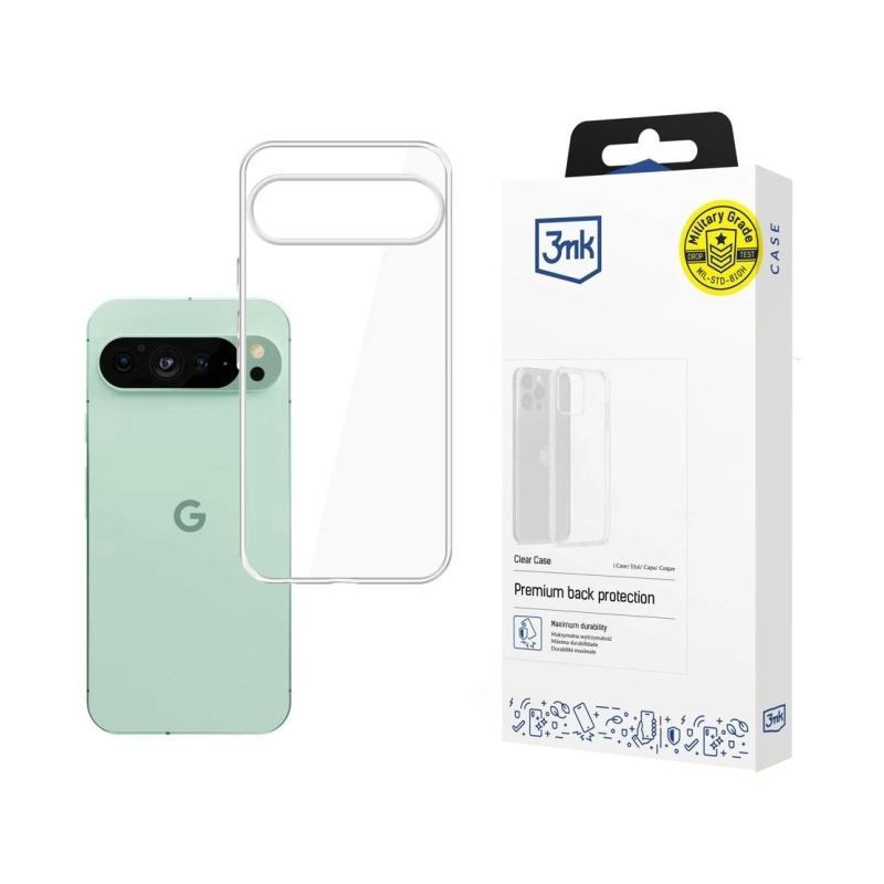 3MK Skaidrus mobiliojo telefono dėklas 16 cm (6,3 colio) dangtelis permatomas