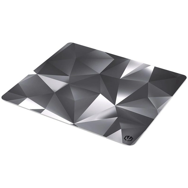ENDORFY Crystal Black L Gaming mouse pad Black White