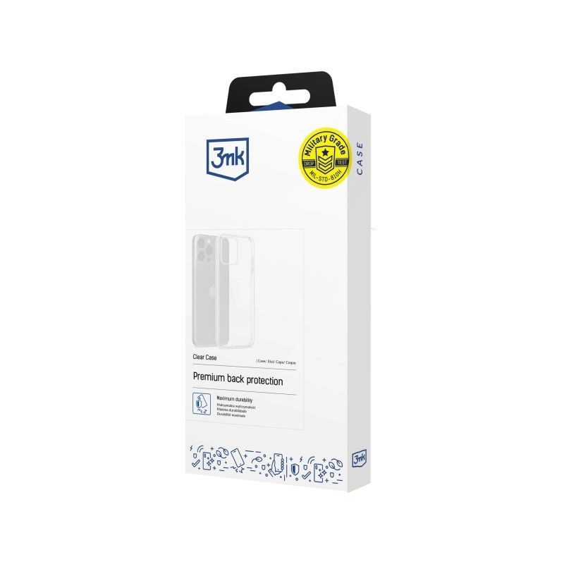 3MK Skaidrus Case mobiliojo telefono dėklas 17,3 cm (6,8 colio) Dėklas permatomas