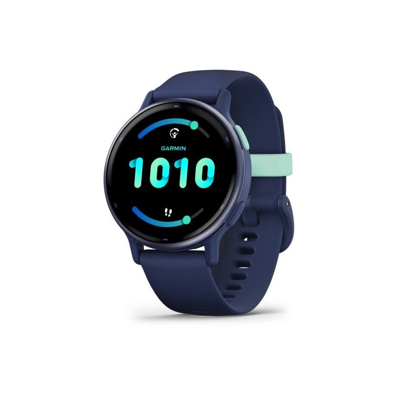 Garmin Vivoactive 5 3.05 cm (1.2") AMOLED Digital 390 x 390 pixels Touchscreen Blue Wi-Fi GPS (satellite)