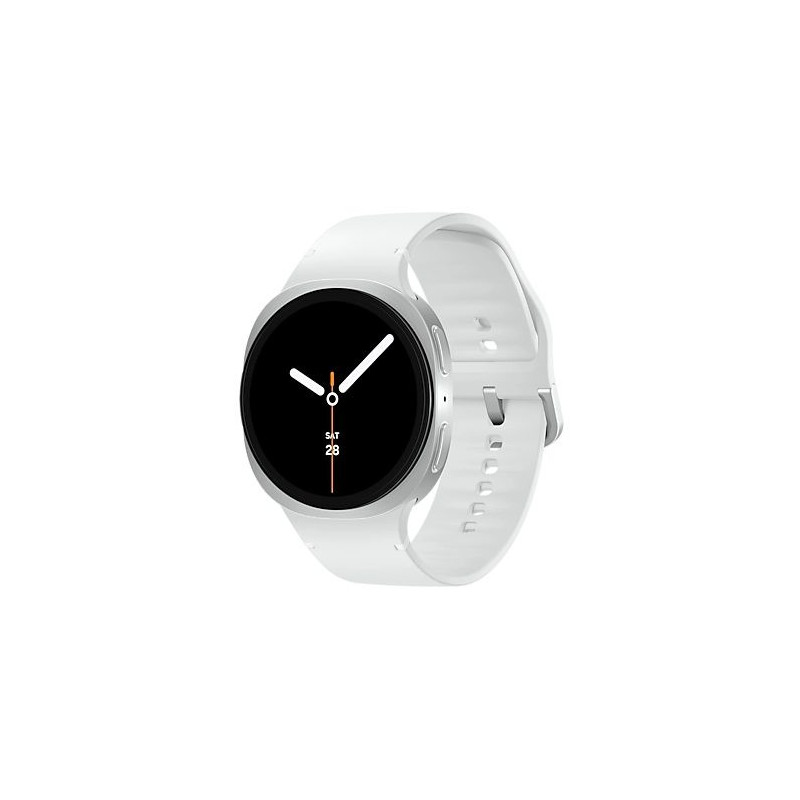 Samsung „Galaxy Watch 8“ 3,81 cm (1,5 colio) AMOLED 44 mm Skaitmeninis 480 x 480 pikselių Jutiklinis ekranas Silver „Wi-