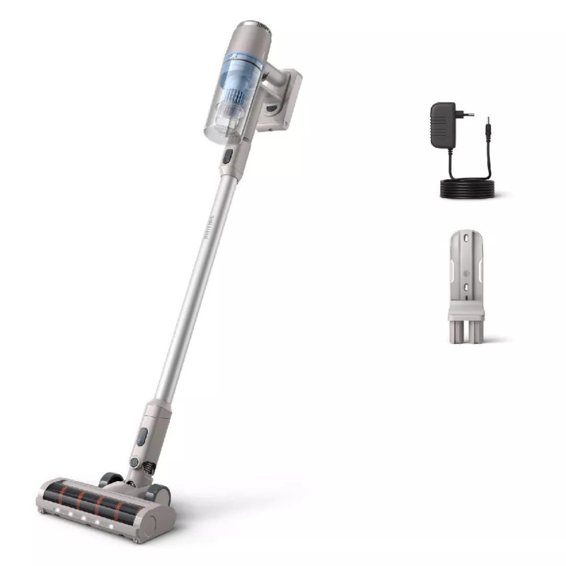 Philips 2000 series XC2011 / 01 stick vacuum / electric broom Battery Dry Cyclonic Bagless Blue Grey