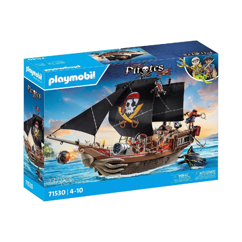 PLAYMOBIL - Didelis piratų laivas (71530)