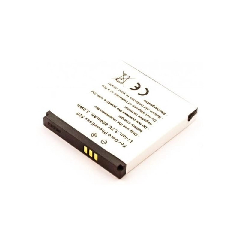 CoreParts MBXMISC0055 mobiliojo telefono atsarginė dalis Baterija Juoda