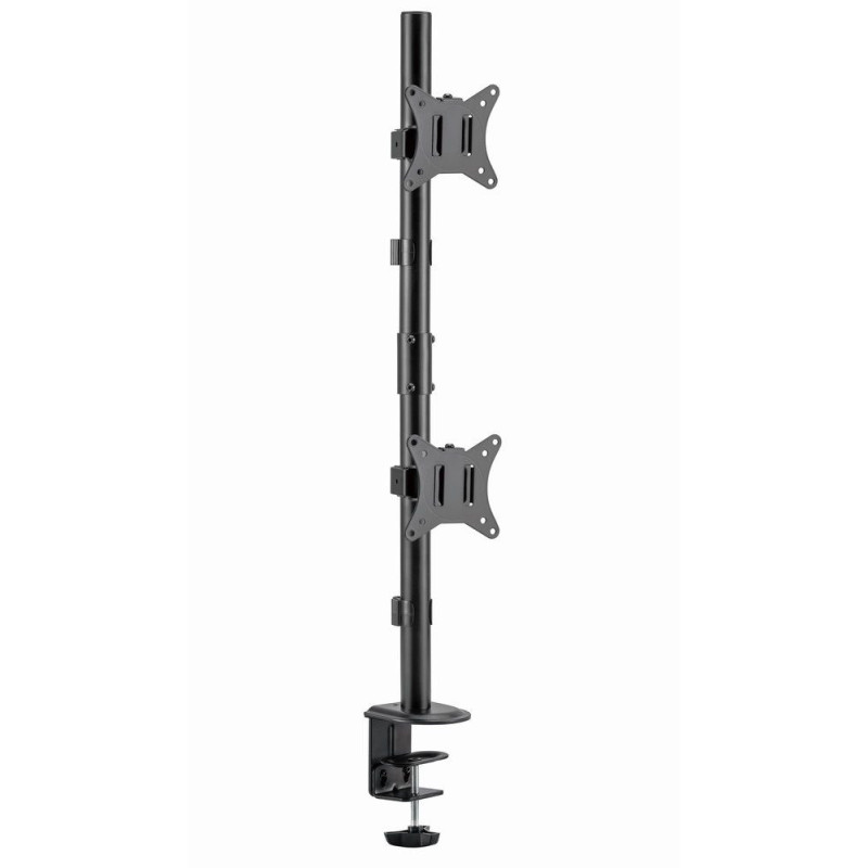 Gembird MA-D2-02 monitor mount / stand 81.3 cm (32") Desk Black