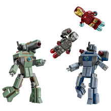 LEGO 76320 Marvel Super Heroes Iron Man &amp; War Machine vs. Hammer-Drohnen
