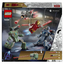 LEGO 76320 Marvel Super Heroes Iron Man &amp; War Machine vs. Hammer-Drohnen