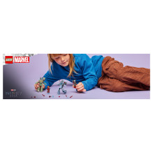 LEGO 76320 Marvel Super Heroes Iron Man &amp; War Machine vs. Hammer-Drohnen
