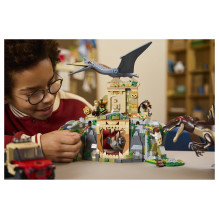 LEGO Jurassic World Spinosaurier &amp; Quetzalcoatlus: Hubschrauber-Einsatz 76976