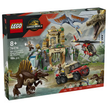 LEGO Jurassic World Spinosaurier &amp; Quetzalcoatlus: Hubschrauber-Einsatz 76976