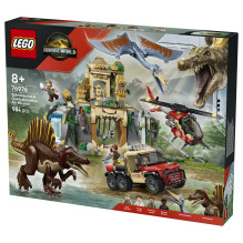 LEGO Jurassic World Spinosaurier &amp; Quetzalcoatlus: Hubschrauber-Einsatz 76976