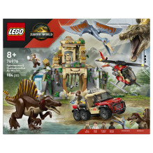 LEGO Jurassic World Spinosaurier &amp; Quetzalcoatlus: Hubschrauber-Einsatz 76976