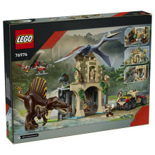 LEGO Jurassic World Spinosaurier &amp; Quetzalcoatlus: Hubschrauber-Einsatz 76976