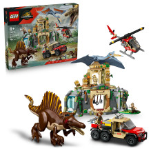 LEGO Jurassic World Spinosaurier &amp; Quetzalcoatlus: Hubschrauber-Einsatz 76976