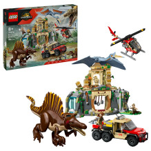 LEGO Jurassic World Spinosaurier &amp; Quetzalcoatlus: Hubschrauber-Einsatz 76976