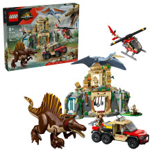 LEGO Jurassic World Spinosaurier &amp; Quetzalcoatlus: Hubschrauber-Einsatz 76976