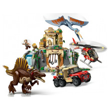 LEGO Jurassic World Spinosaurier &amp; Quetzalcoatlus: Hubschrauber-Einsatz 76976