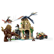 LEGO Jurassic World Spinosaurier &amp; Quetzalcoatlus: Hubschrauber-Einsatz 76976