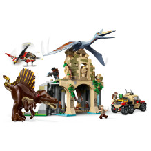 LEGO Jurassic World Spinosaurier &amp; Quetzalcoatlus: Hubschrauber-Einsatz 76976