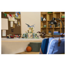 LEGO Jurassic World Spinosaurier &amp; Quetzalcoatlus: Hubschrauber-Einsatz 76976