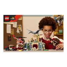 LEGO Jurassic World Spinosaurier &amp; Quetzalcoatlus: Hubschrauber-Einsatz 76976