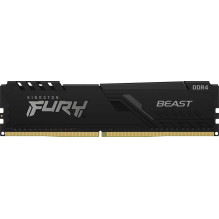 Kingston Fury Beast Black 4x16GB DDR4 3200MHz DIMM CL16 KF432C16BB1K4 / 64 Kingston Fury Beast Black 4x16GB DDR4 3200MHz DIMM CL16 KF432C16BB1K4 / 64