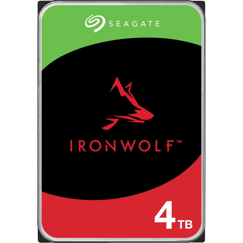 Seagate IronWolf ST4000VN006 internal hard drive 4 TB 5400 RPM 256 MB 3.5" Serial ATA III