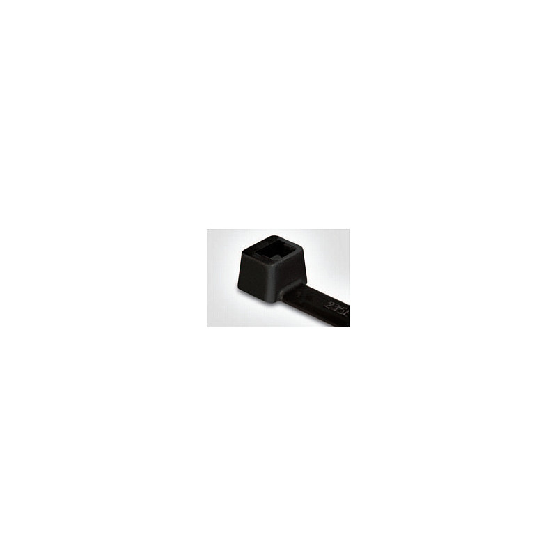 Hellermann UB200A-B-PA66-BK(100) Kabelių rišikliai 200x2,5 juoda 138-00021