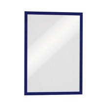 Duraframe A3 self-adhesive information frames, 2 pieces, dark blue
