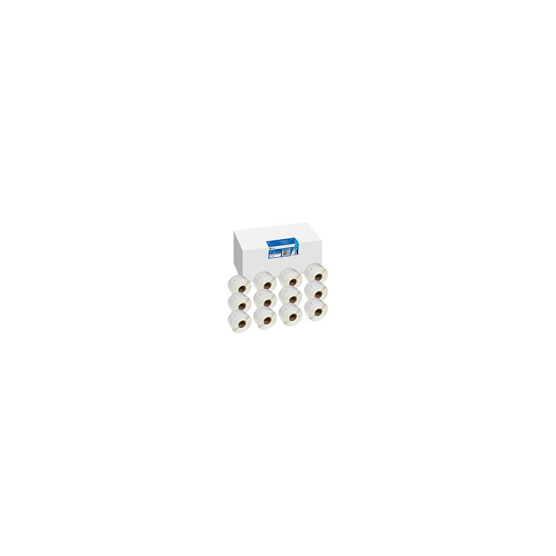 G&amp;G Etiketės, 12 vnt., skirtos DYMO 99012 / S0722400 36 x 89 mm