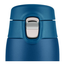 TRAVEL MUG light Thermobecher (Dunkelblau, 0,4 litro, Flip-Deckel)