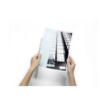Klemmschienen mit Abheftleiste DIN A4 0.3 cm transparent Klemmschienen mit Abheftleiste DIN A4 0.3 cm transparent