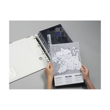 Klemmschienen mit Abheftleiste DIN A4 0.3 cm transparent Klemmschienen mit Abheftleiste DIN A4 0.3 cm transparent