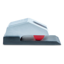 Rollenclips 3.3 cm selbstklebend, Wandmontage silber Rollenclips 3.3 cm selbstklebend, Wandmontage silber