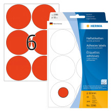 HERMA Klebepunkte Ø 50,0 mm...