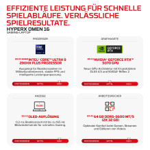 HP HyperX OMEN 16-am2471ng CU7 270HX Plus / 16GB / 512SSD / RTX5060 / noOS HP HyperX OMEN 16-am2471ng CU7 270HX Plus / 16GB / 512SSD / RTX5060 / noOS