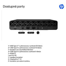 HP ProDesk 4 Mini G1i CU5 235T / 16GB / 512SSD / W11 Pro QWERTY HP ProDesk 4 Mini G1i CU5 235T / 16GB / 512SSD / W11 Pro QWERTY