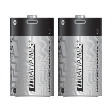 Įkraunamos USB-C baterijos....