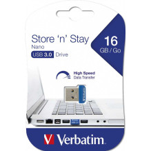 Verbatim 16GB Nano USB 3.0 Blue