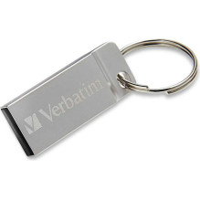 Verbatim 64GB Metalo vadovas USB 2.0 Silver