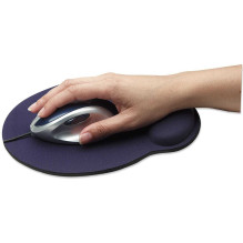 MANHATTAN Ergonomic Gel Mouse Pad Blue MANHATTAN Ergonomic Gel Mouse Pad Blue