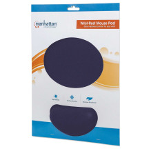 MANHATTAN Ergonomic Gel Mouse Pad Blue MANHATTAN Ergonomic Gel Mouse Pad Blue
