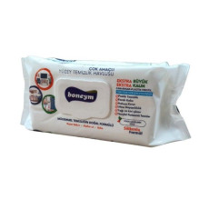 Wet wipes for various surfaces Boneym, 100 pcs.