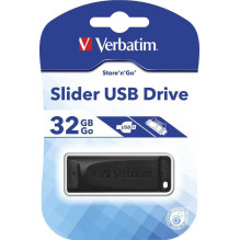 Verbatim Slider / 32GB USB 2.0 Black