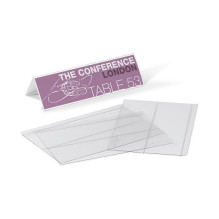 Tabletop display/table nameplate 21.0 x 5.0 x 6.1 cm