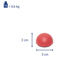 Kugel-Magnet Recycling, 10 St., rot (Speditionsversand) Kugel-Magnet Recycling, 10 St., rot (Speditionsversand)