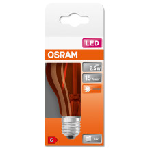Osram LED - 2,5 W oranžinė lemputė