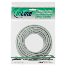 INLINE Patchkabel Cat.5e SF / UTP grau 30m