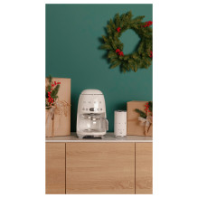 Smeg Milchaufschumer MFF02CREU, 3 Funktionen, Antihaft, 500W, Creme
