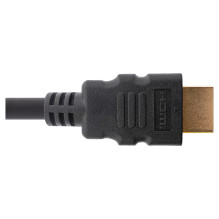 INLINE Zertifiziertes HDMI Kabel Ultra High Speed HDMI 8K4K Stecker Stecker schwarz gold 3m